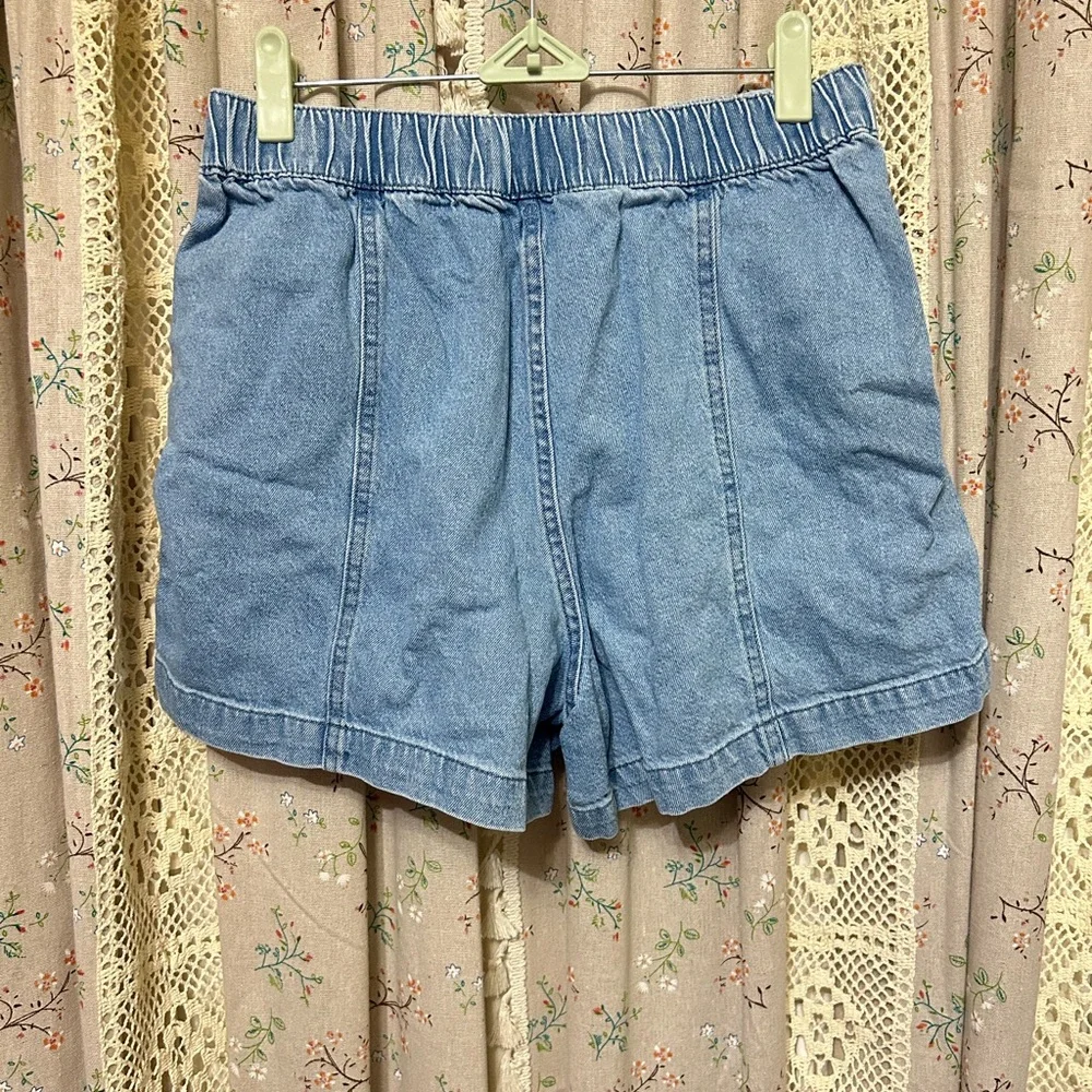 Madewell Pull-On Denim Shorts‎ XS EUC